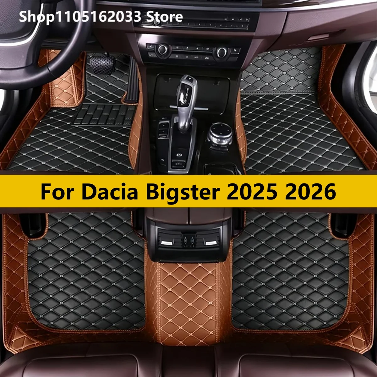 

Car Floor Mats For Dacia Bigster 2025 2026 Waterproof Full Set Floor Mats For Cars Accessories