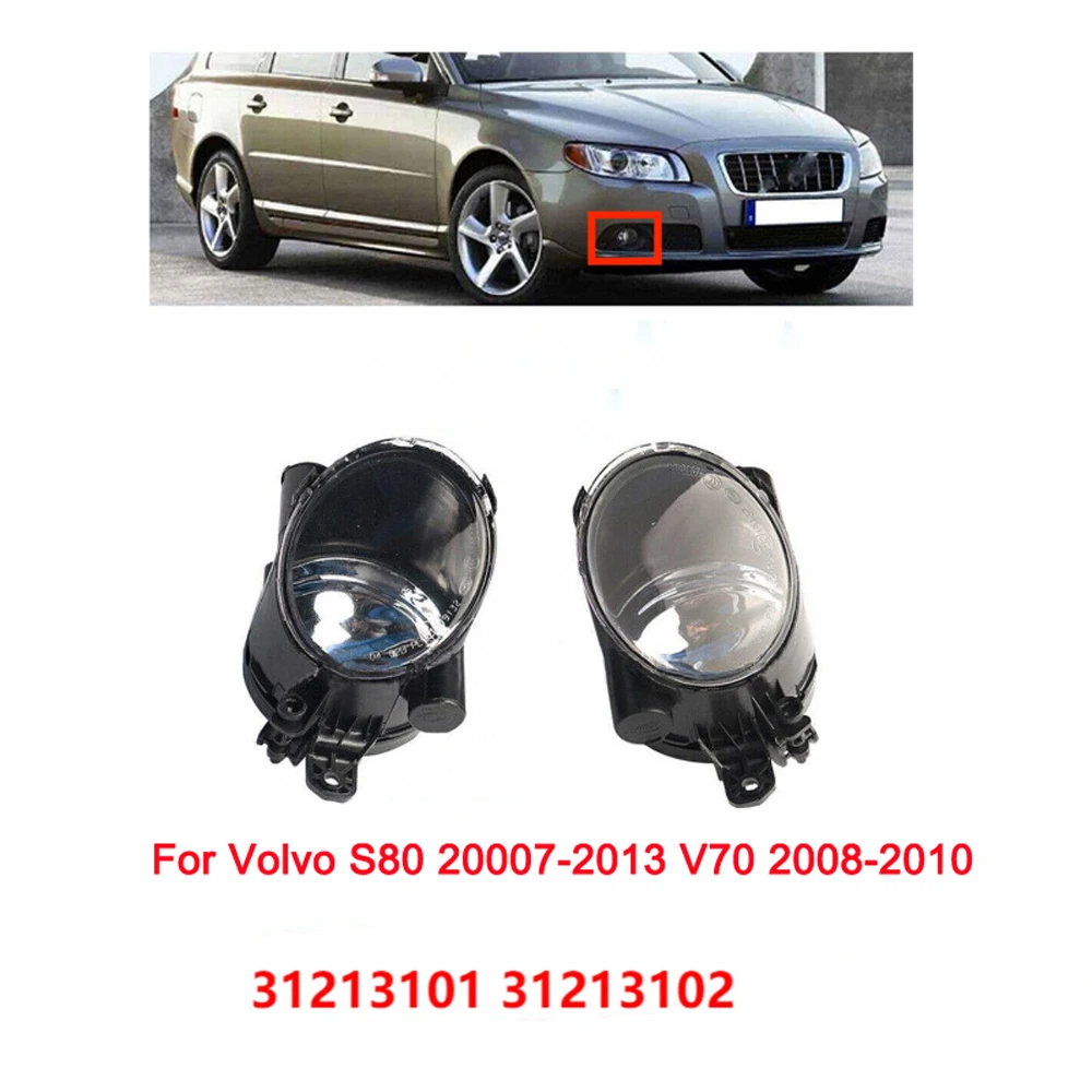 

For Volvo S80 2007-2013 V70 2008-2010 Front Fog Light 31213101 31213102