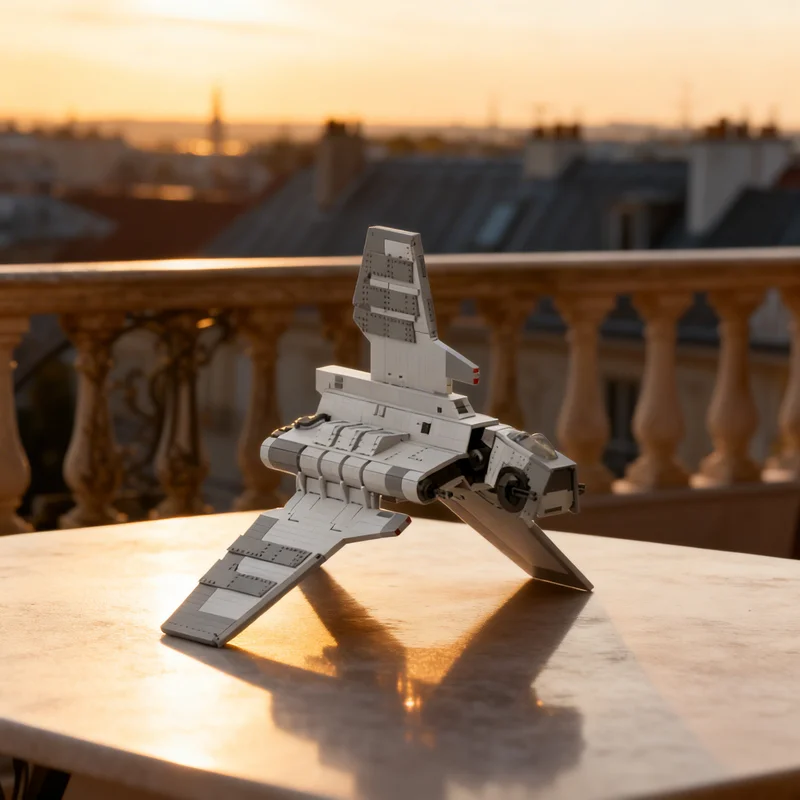 

4253pcs MOC RHO Class Transport Shuttle Star Battle Model Building Blocks Creative Display Gift Collectible Decor Kids Premium