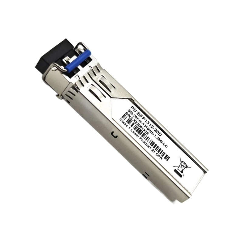 1.25G SFP Transceiver SingleMode 1310NM для беспроблемной сетевой интеграции обеспечивает высокую полосу и низкую потерю сигнала