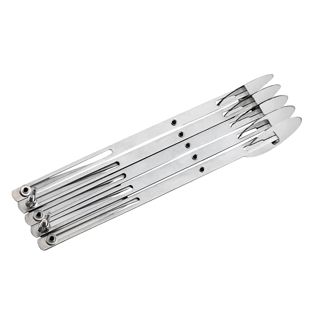 

5 Wheel Pastry Knife Stainless Steel Expandable Pizza Slicer Tool Cake Dough Divider Rolling Food