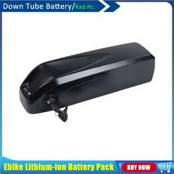 48V 14Ah 672Wh Rad External Eelectric Bike Replacement Battery for 500W RadRunner RadWagon Rad Power City 4 Plus Mountain Ebike