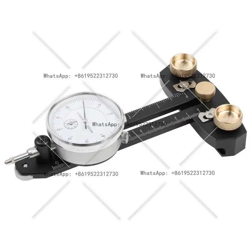 Dispositif auxiliaire de positionneur de parallélisme de correcteur de compteur de cadran de scie de Table