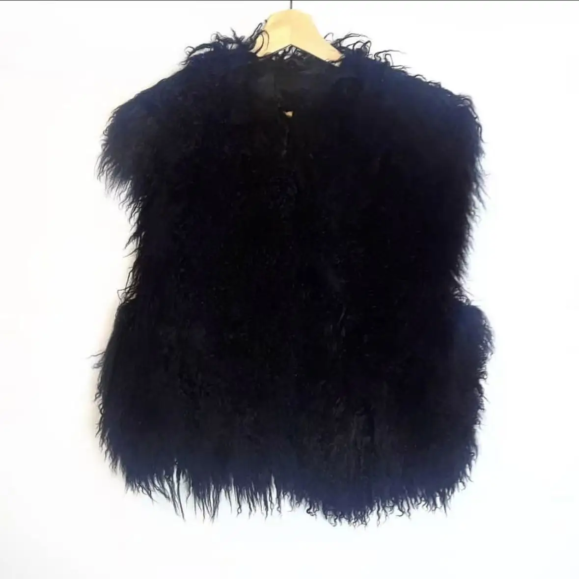 เสื้อแจ็คเก็ตขนแกะมองโกเลียแท้ แฟชั่นสตรีทสุดฮิต