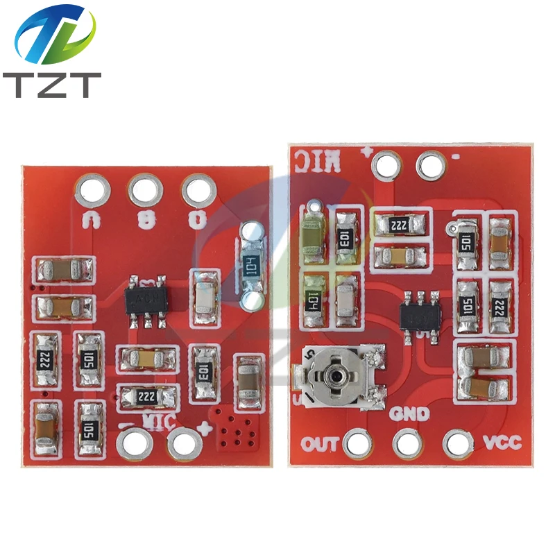 NEW MAX4466 Electret Microphone Amplifier Board Adjustable Gain Pickup Preamplifier Preamp for arduino