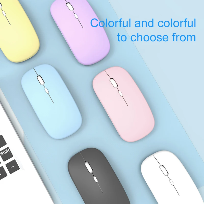 Portable Wireless Bluetooth Mouse Magic Silent Ergonomic Mice For Laptop Notebook iPad Tablet Mobile Phone Office Gaming Mouse