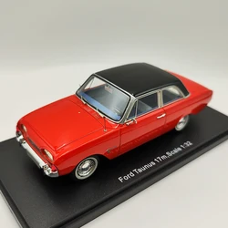 1:32 Scale Resin Ford Taunus 17m Coupe Toys Vintage Cars Model Red Classic Adult Souvenir Collectible Gifts Static Display