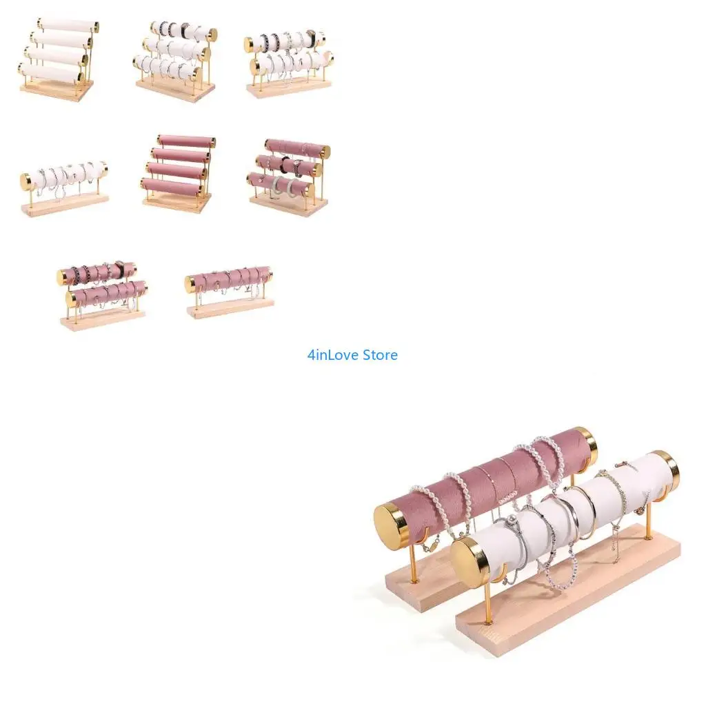 

T4MD Storage Holder Bracelet Display Rack Suitable for Bangles Bracelets and Watches