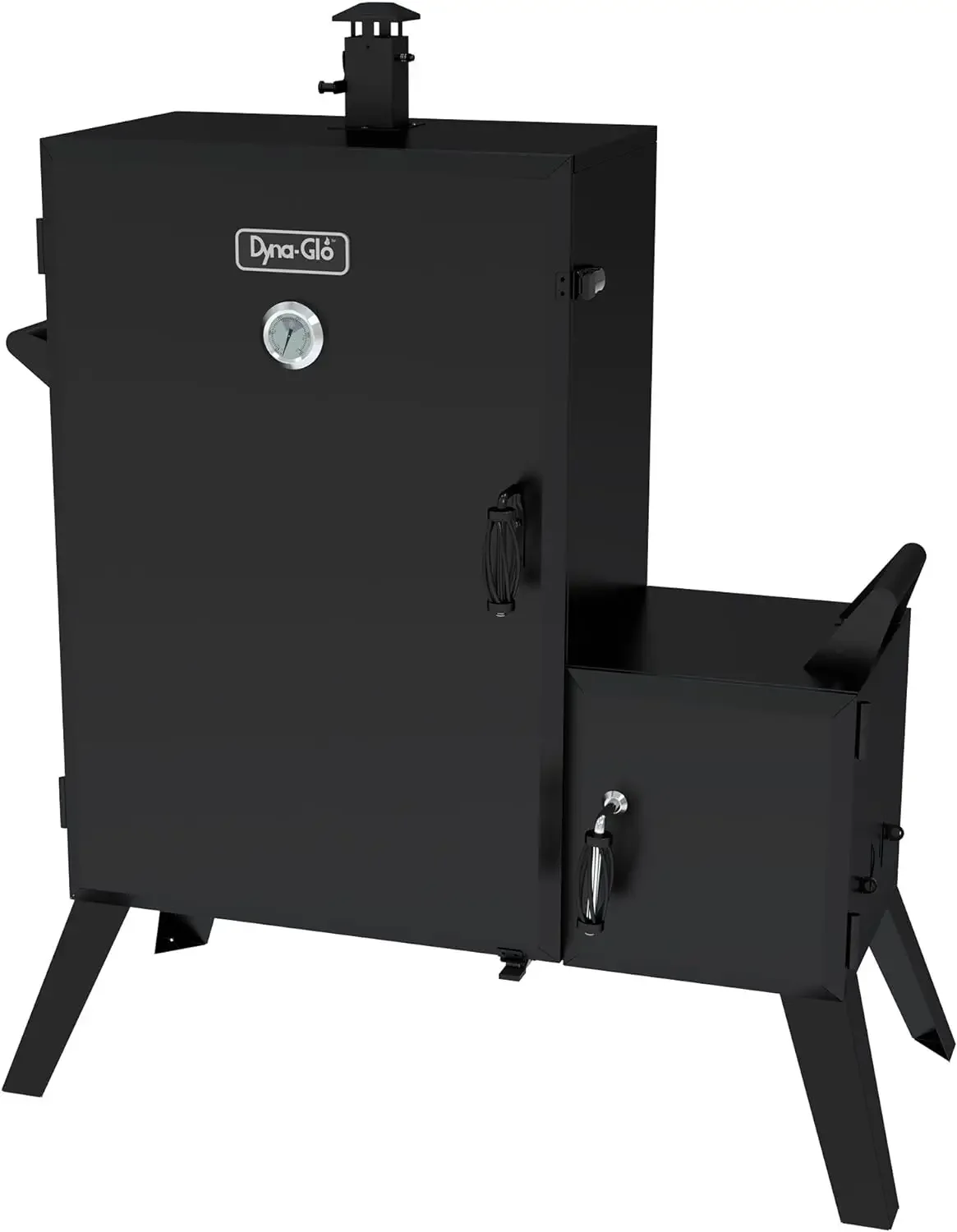 

Dyna-Glo DGO1890BDC-D Wide Body Vertical Offset Charcoal Smoker,Black