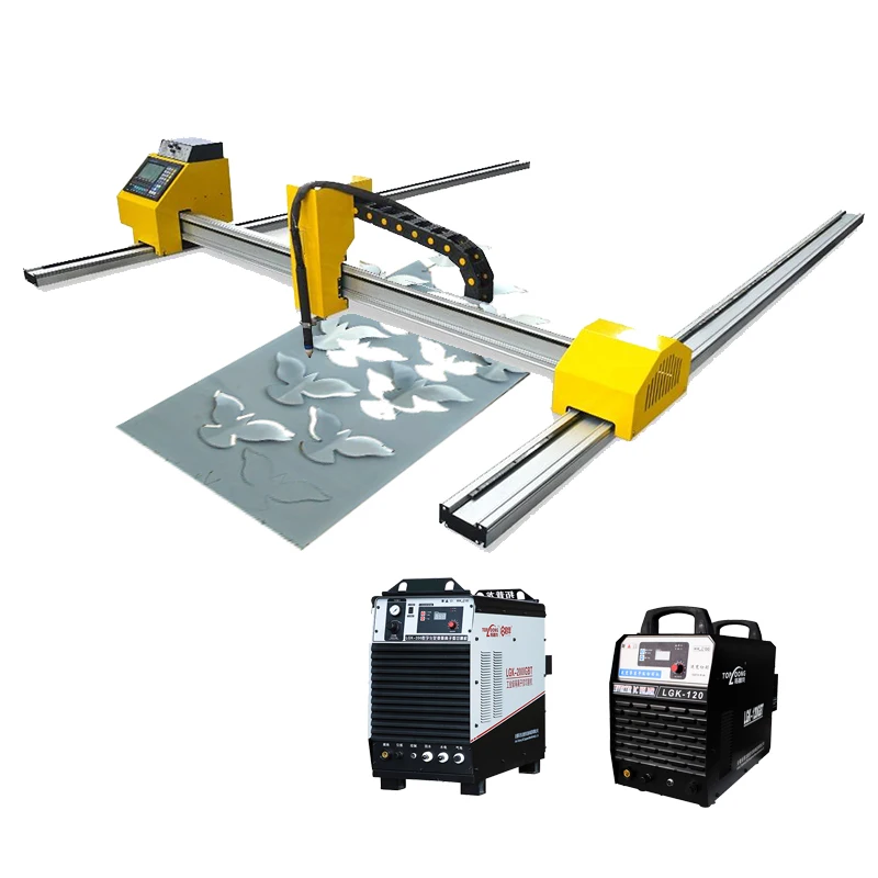 

Automatic Simple CNC Plasma Cutting Machine Light Gantry Cutting Machine Effective Cut 5 X 10 Feet