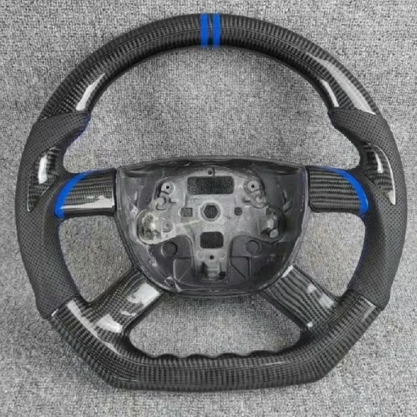 

For Ford Focus MK2 MK3 Steering Wheel 100% Carbon Fiber Customized Sport Wheel 2006-2015