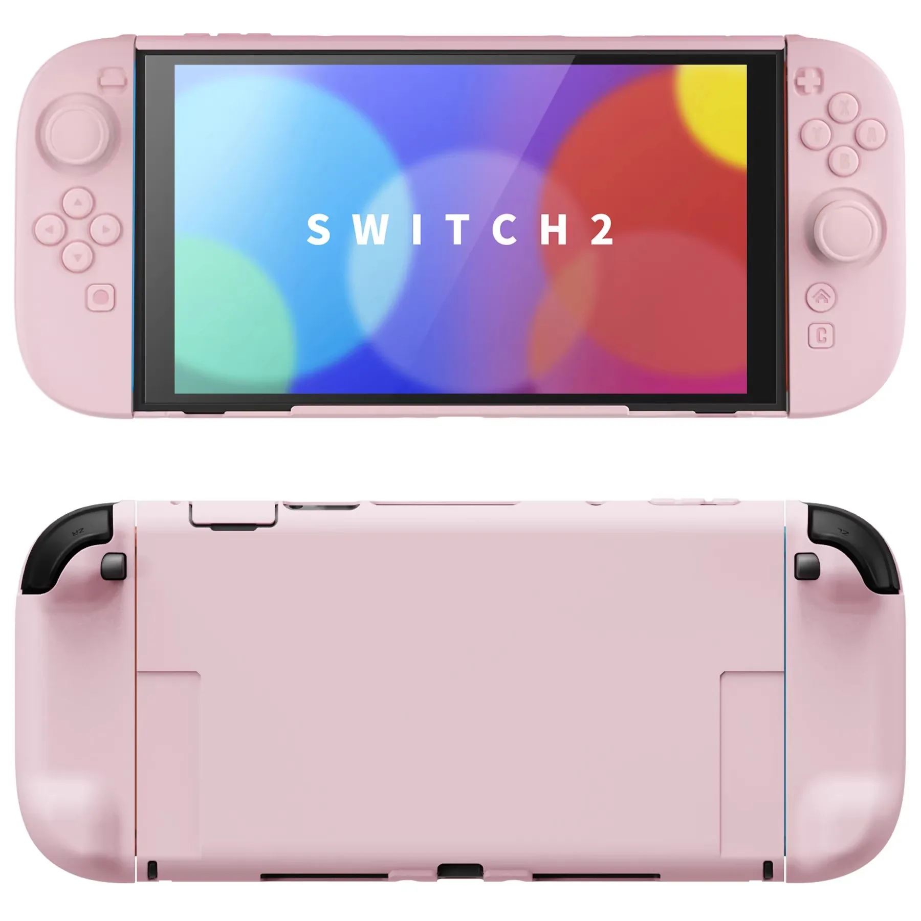 PlayVital Switch2 Grip NS2 Solide Aparte Harde Schaal Switch Slijtvaste All-inclusive Achterkant Game Console Beschermhoes