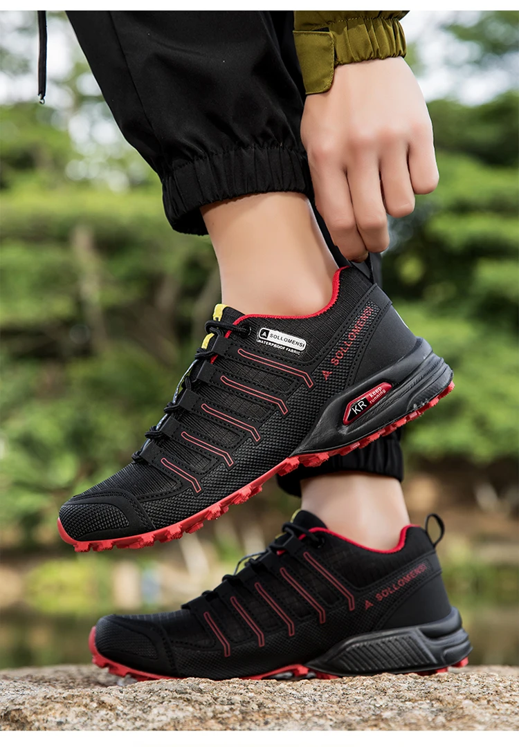 Outdoor-Wanderschuhe, rutschfeste Wandersportschuhe, leichte Herrenschuhe, taktische Trainingssportschuhe für Herren – Detail 23