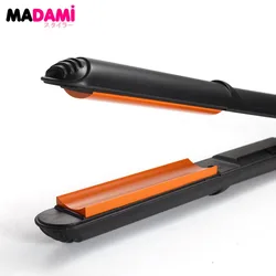 New Curved Plate Curling Irons 2 In 1 Hair Straightener Curler Tourmaline Ceramic LED Display 110-240V Waves Hair Styling Tools