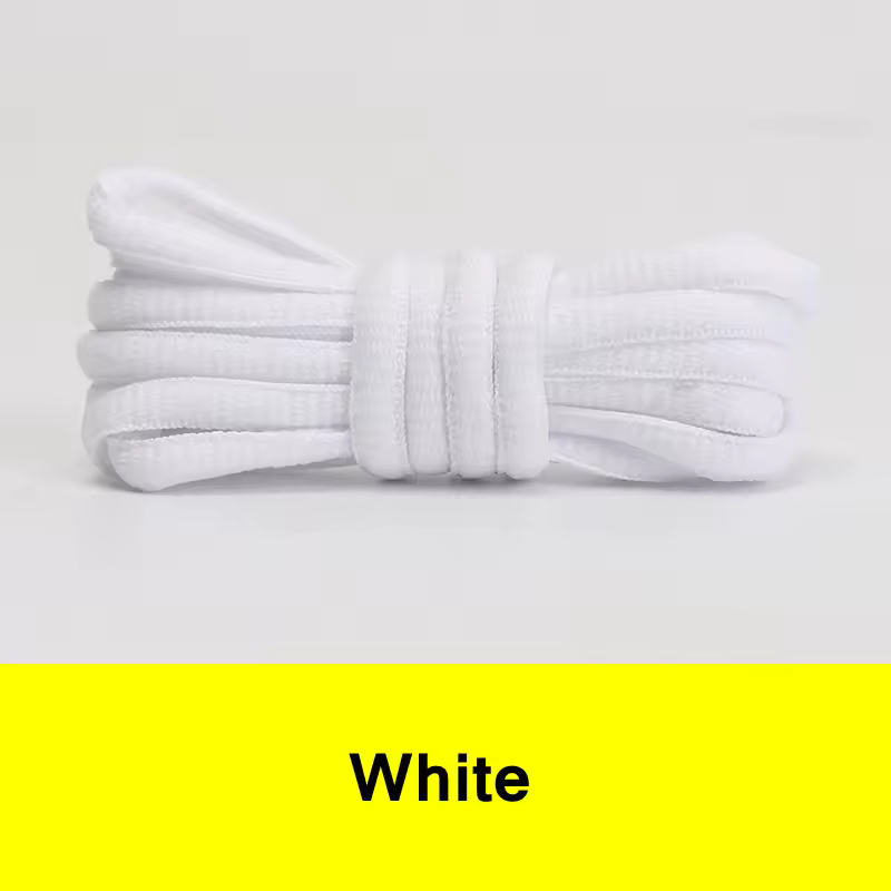 Oval Sneakers Shoe Laces Semicircle Sports Shoelaces Classic Round Shoelace Adult Unisex Woven Casual Boots Laces Shoestrings - Image 22