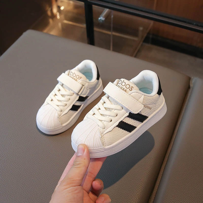 Kids Casual Shoes Sneakers Boys Sport Breathable Tennis Sneaker Baby Children Girls Shoes Spring Fashion White Flat Running Shoe