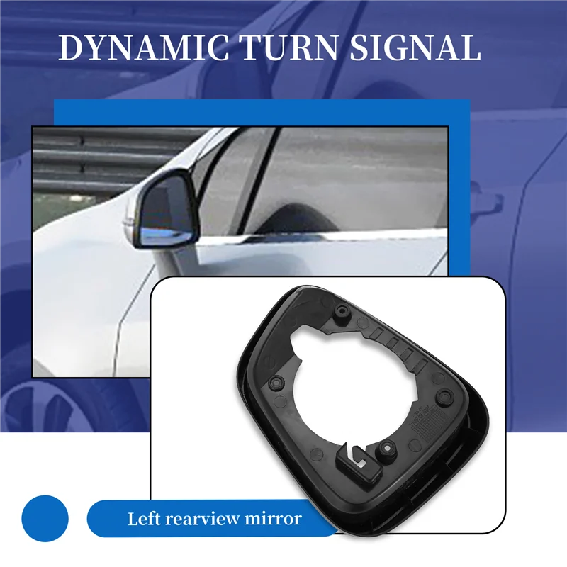 

Рамка бокового зеркала заднего вида автомобиля, рамка бокового зеркала заднего вида для Buick Trax Opel Mokka X 2013-2018-ABQF