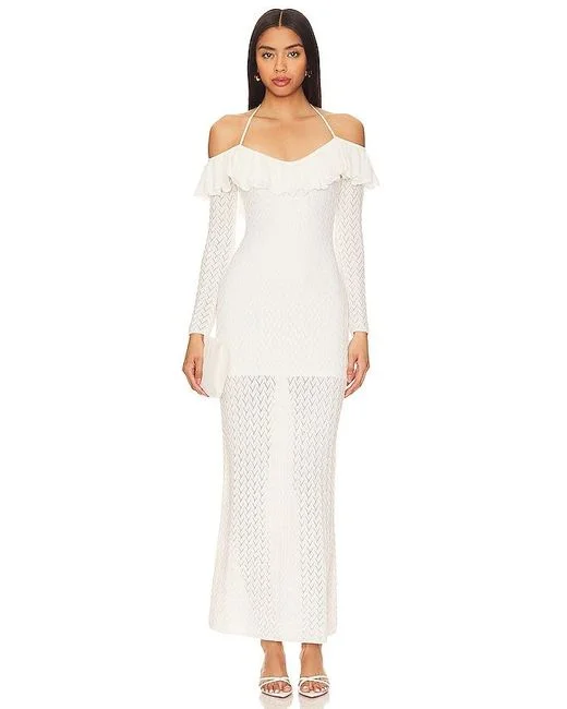 Personalizzato di alta qualità Halter alla caviglia Lunghezza tre quarti Backless Bianco scollo a V Abiti De Graduacion Cortos Kırm Russa Elbise