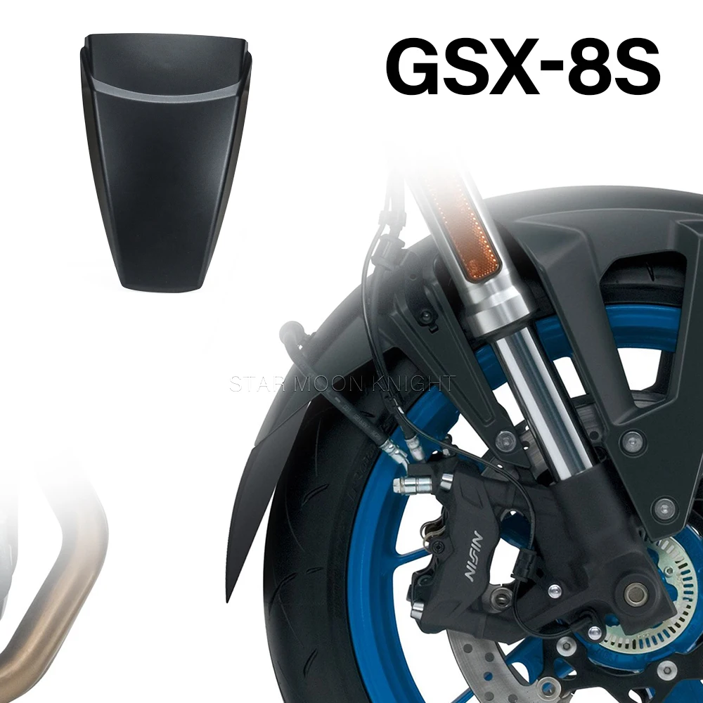 

Accessories Fender Extender For Suzuki GSX- 8S GSX8S GSX 8S 2023- Front Fender Extension ABS Mudguard