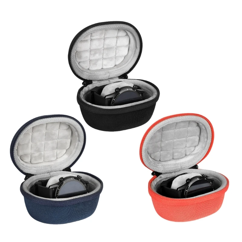 Travel Waterproof Single Watch Case EVA  Jewelry Storage Box Cushioned Portable Container for Smartwatch Protector