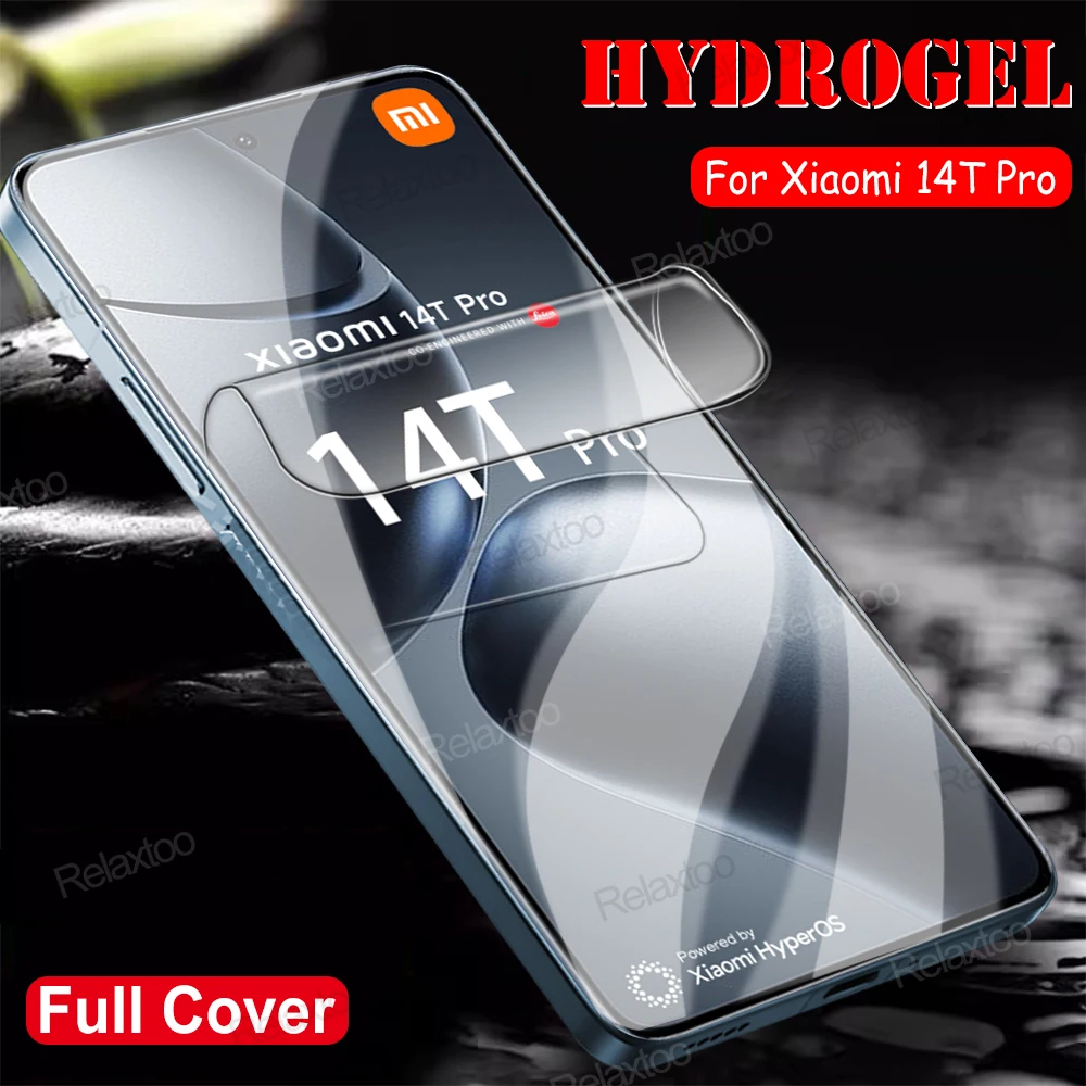 Hydrogel Protective Films For Xiaomi 14T Pro 2024 6.67 inches Soft Xiaomi14T Mi 14 T 14Tpro Mi14T Xiami Xaomi Xiomi Not Glass