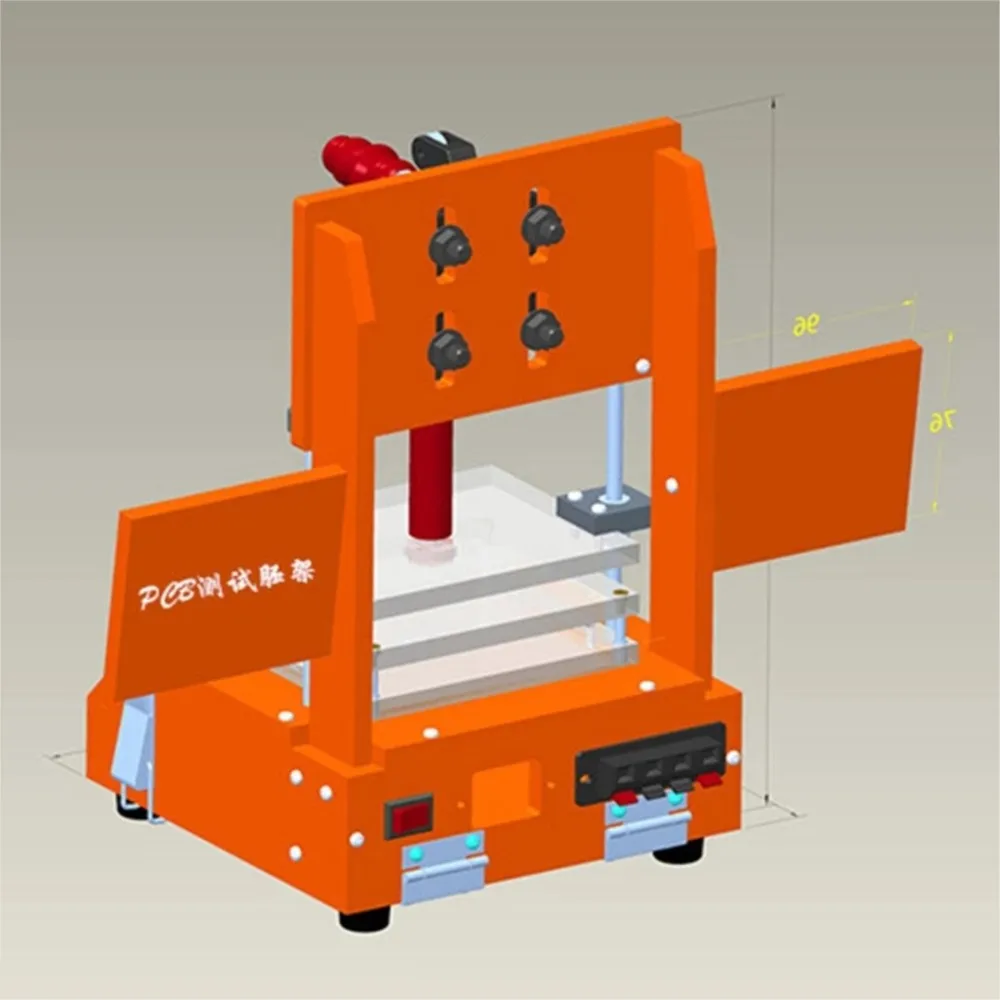 PCB Testing Jig PCBA Test Fixture Tool Universal Test Frame Bakelite Fixture Testing Rack Circuit Board Test Fixture Pin Plate