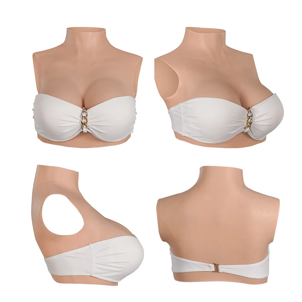 

CYOMI Men Wear Fake Boobs Artificial Silicone Breast Forms For Shemale Trandsgender Crossdresser Drag Queen Cosplay Costumes