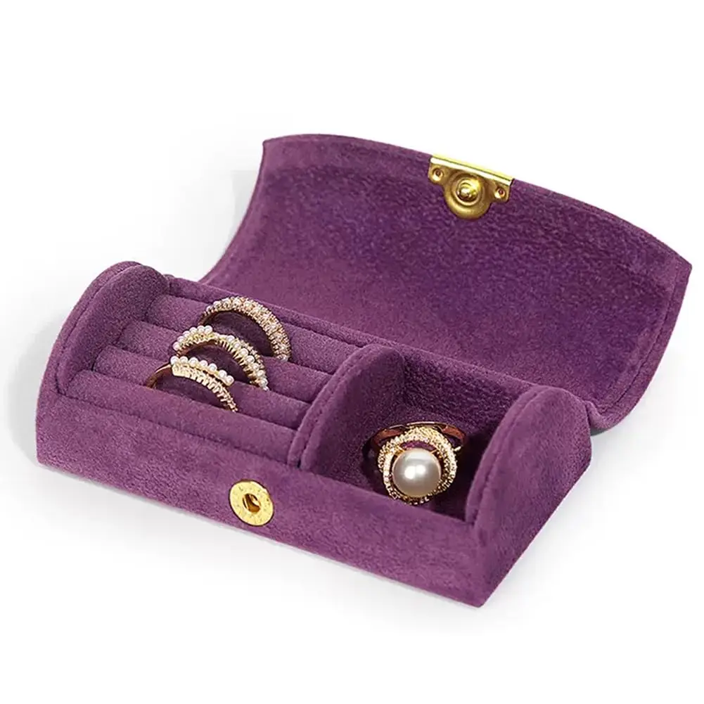 

Jewelry Travel Case, Mini Jewelry Organizer Box for Earring, Portable Jewelry Storage Holder, Jewelry Box for Women, Storage Box