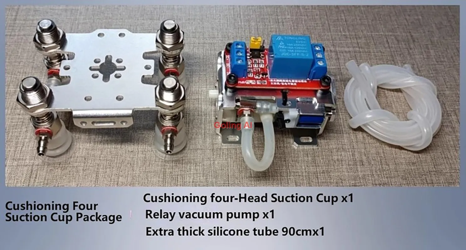 Grote manipulator relaisbesturing zuignap robotarm vacuümpomp zuignap robotklauw grijper voor Arduino robot DIY kit
