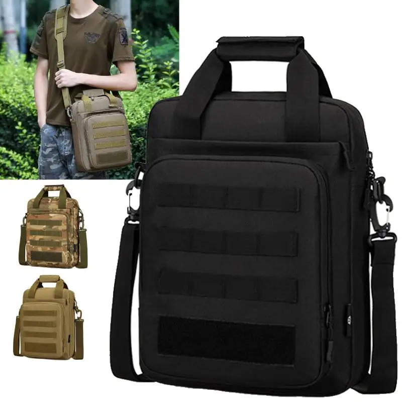 

Мужская тактическая сумка-мессенджер Molle, модные вместительные ранцы на плечо для Путешествий, Походов, модные школьные портфели
