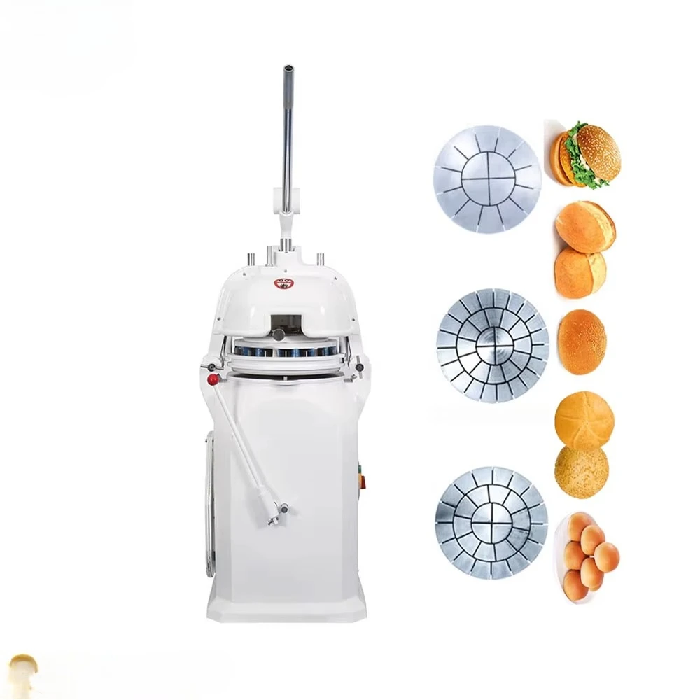 Dough Divide Rounder Luohe Quality Automatic Dough Cutter Divider & Rounder Food Grade Stainless Steel Dough Ball Machine 1 Set