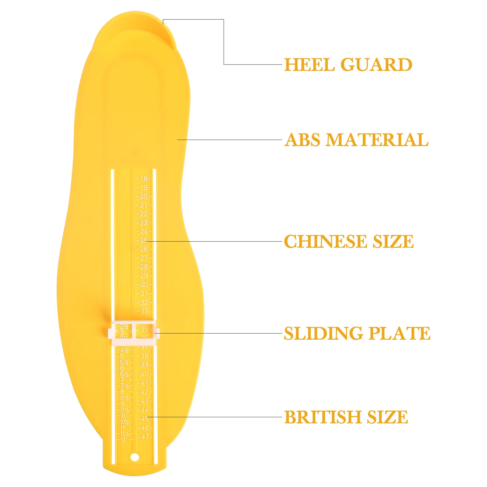 Universal Child Shoe Size Measuring Device Brannock Foot Measurement