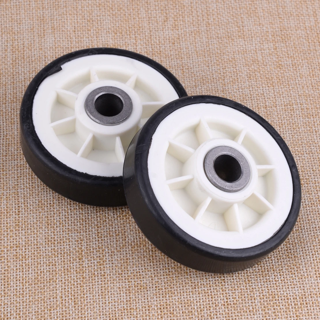Letaosk Kit de Suporte para Cilindro Roda Rolo Secador Apto para Maytag Wp12001541 312948 Ap4008534 303373k Ps1570070 W10116741 Y303373