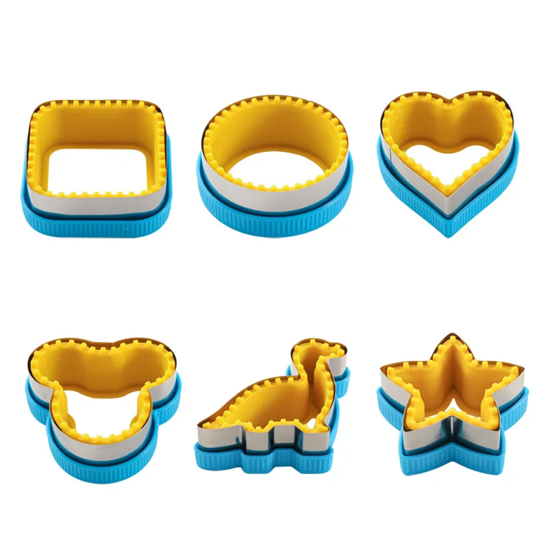 Kitchen Sandwich Cutter Sealer Machine Household Biscuit Plastic Cutting Tool Creative Baking Mold for Perfect Sandwich Slices
