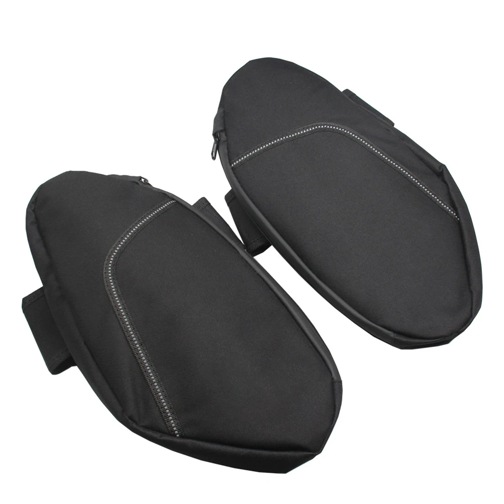 

Color: Black Repair Tool Bag Versatile Storage Adjustable Straps Easy Installation Functional Storage Motorbike Accessories