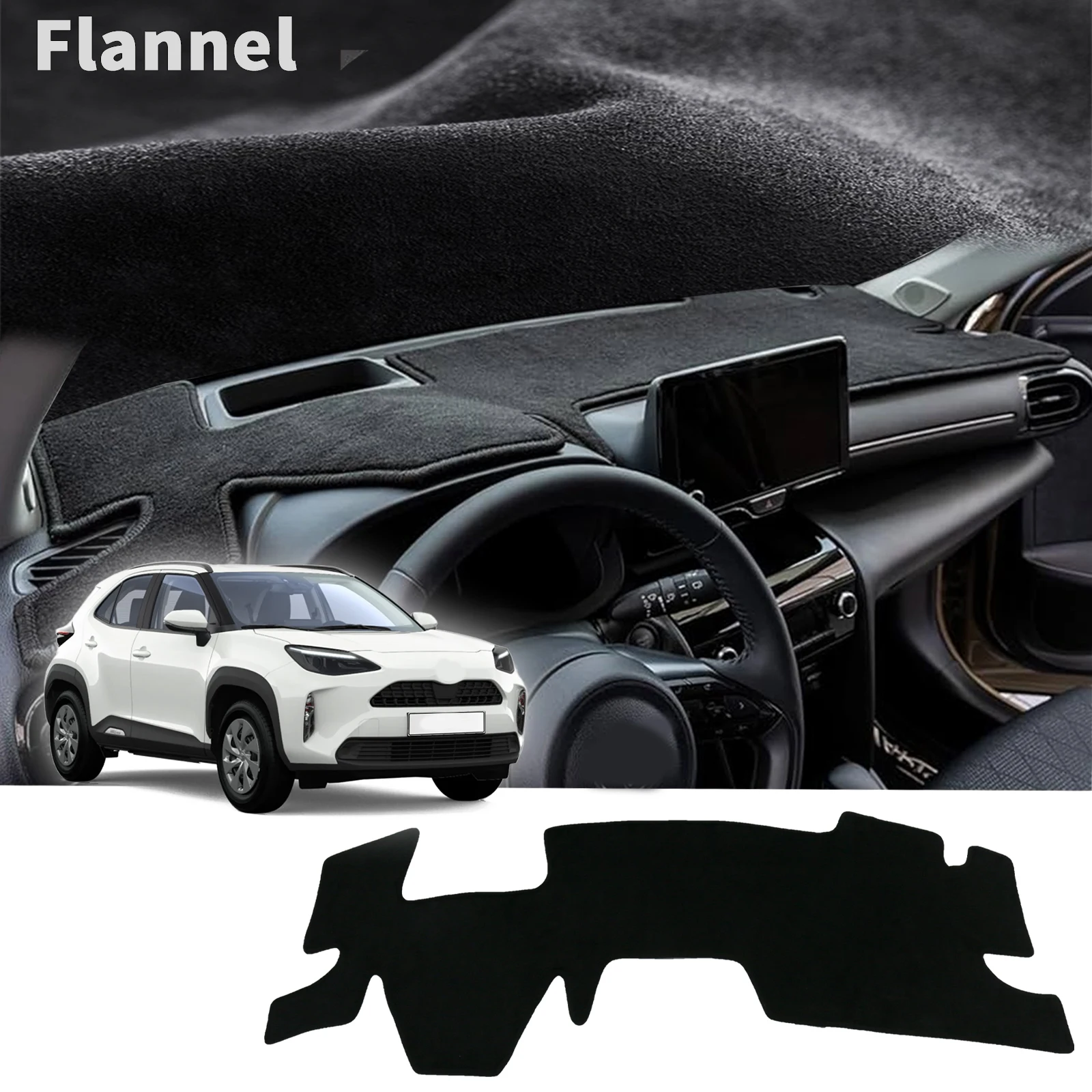 

for Toyota Yaris Cross 2021-2024 GR Car Dashmat Dashboard Cover Pad Accessories DashMat Sunshade Protective Carpet