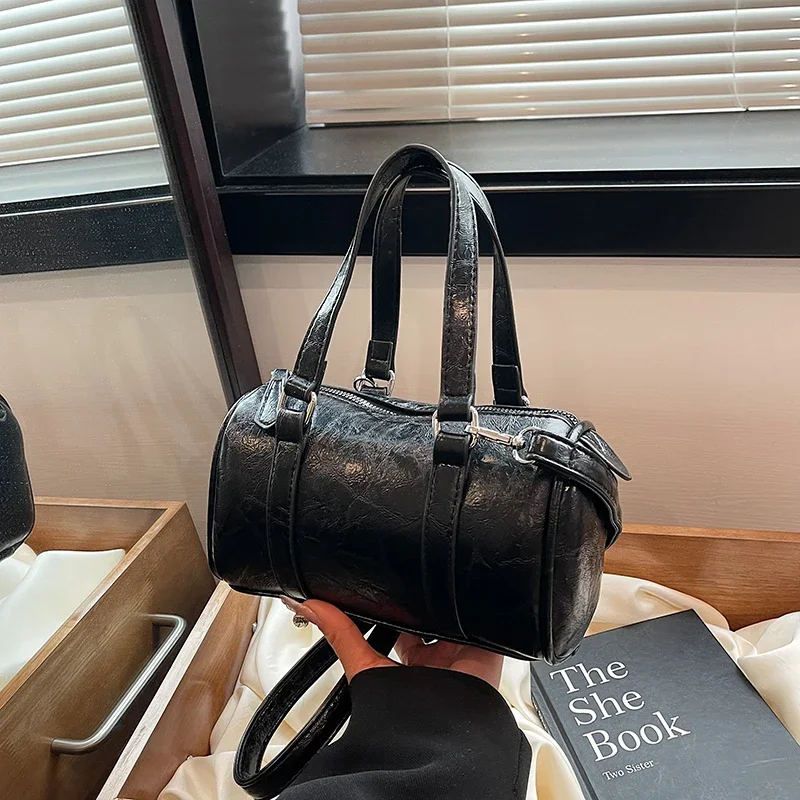 

Fashionable Elegant Classic Diaper Bags For Women Designer Leather Shoulder Bag Minimalist Vintage Large Capacity Luxury