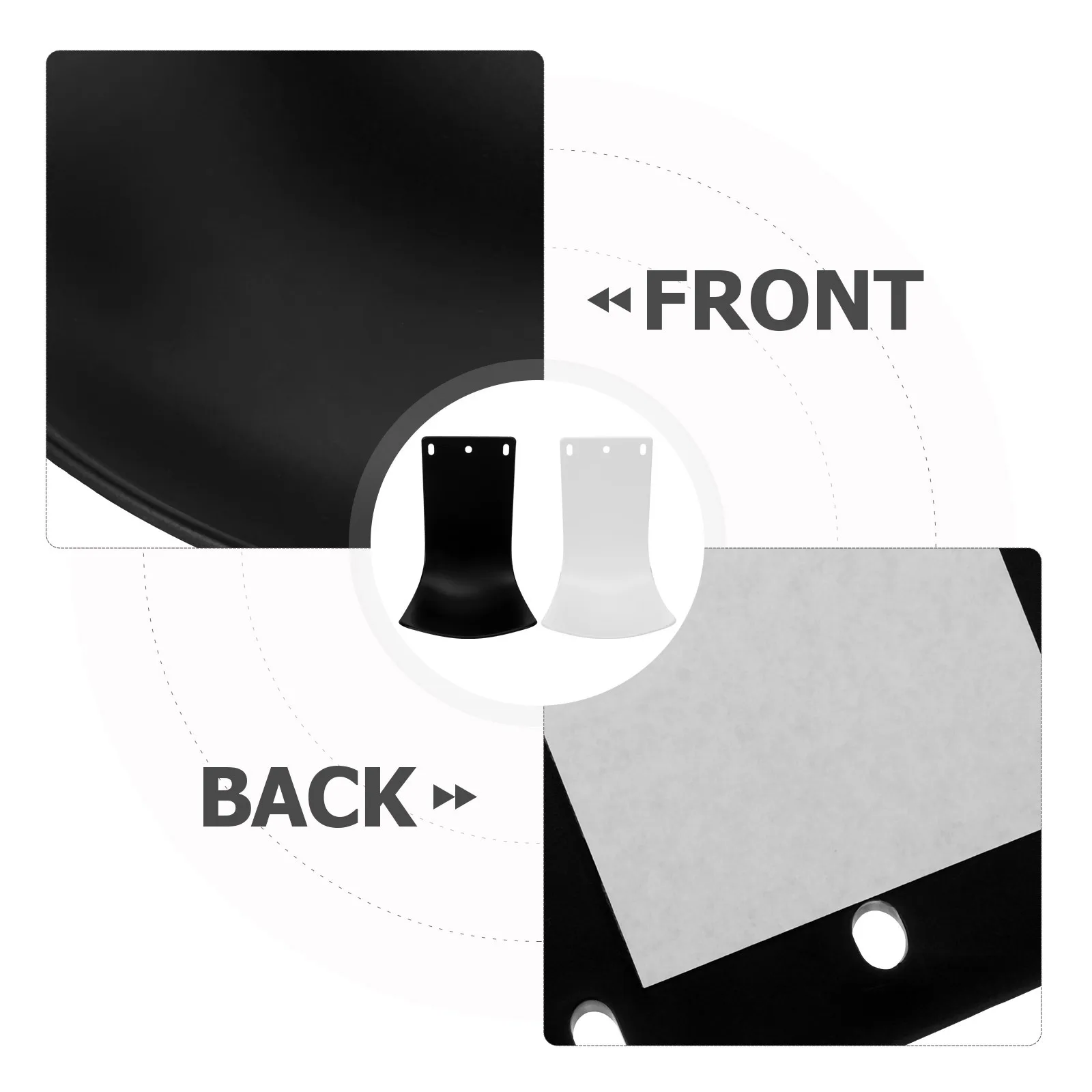

2pcs Plastic Soap Dispenser Drip Trays Abs Leak Proof Compatible With Liquid Containers Compact Stable For Home Office