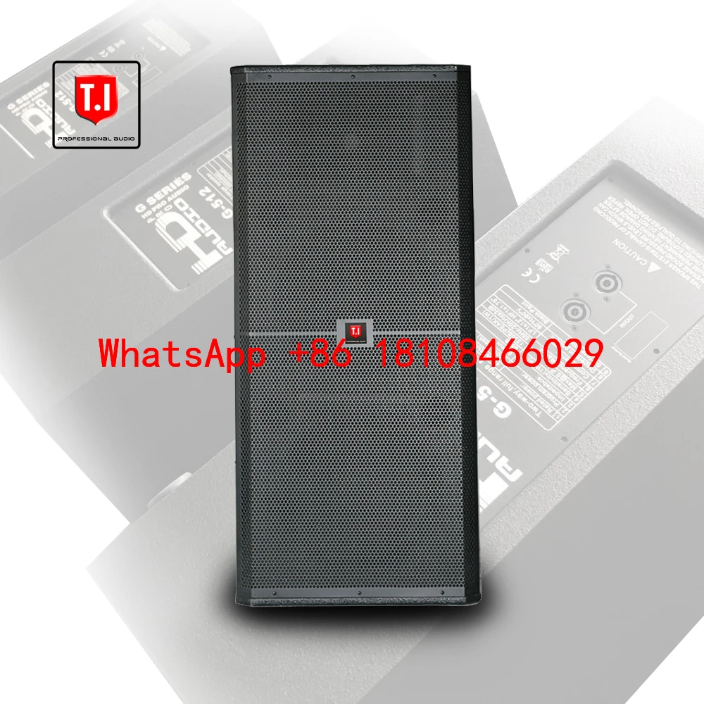 Professional Audio Powered Conference 1000w Full Range  Dual 15 Inch Sound System Active Speakers