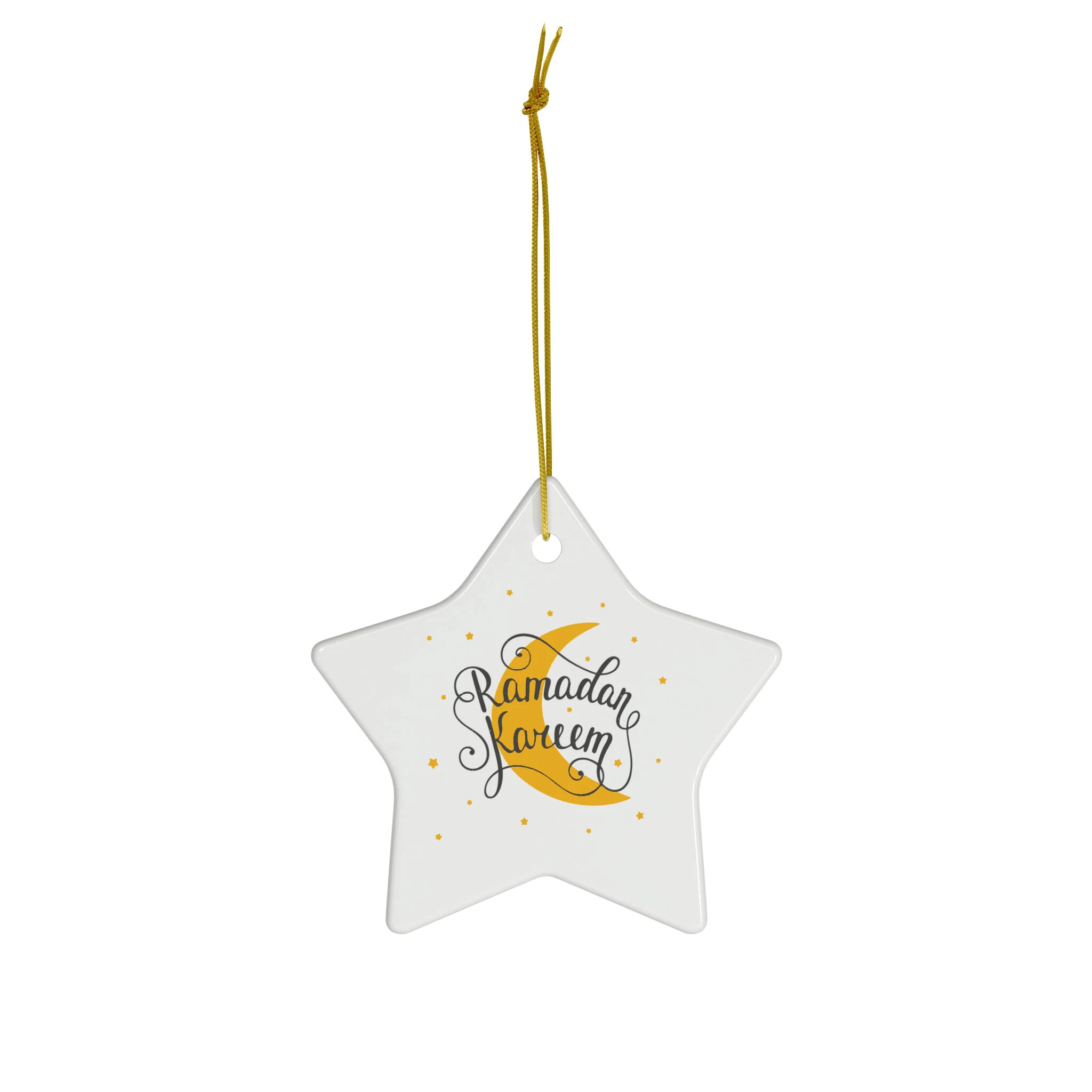 1 قطعة زخرفة أكريليك على شكل نجمة رمضان، ديكور رمضان، زينة عيد مبارك، هدية رمضان كريم #5