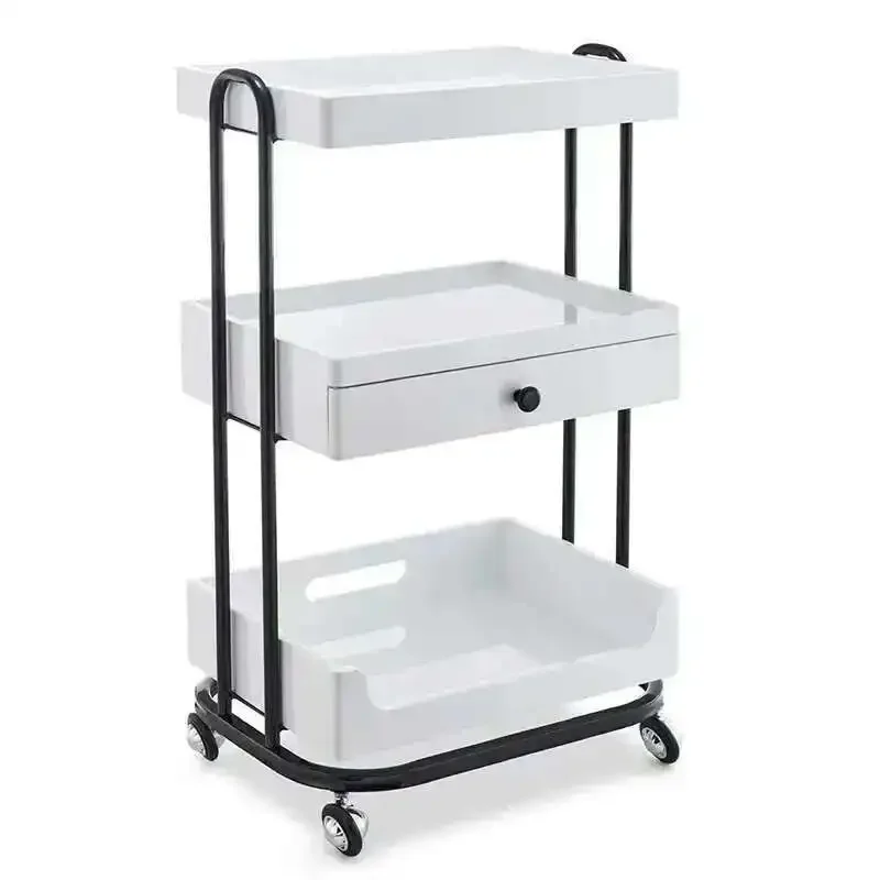 Cosmetic Helper Tool Trolley Utility Aesthetic Storage Auxiliary Cart Wheels Carrello Parrucchiere Hairdressing Furniture