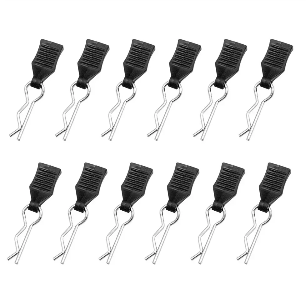 

SCY 16101 16102 MJX 16208 16209 16210 M001 HBX 16889 12pcs Body Shell Clip Pin with Fixing Mount 1/16 RC Car Parts Accessories