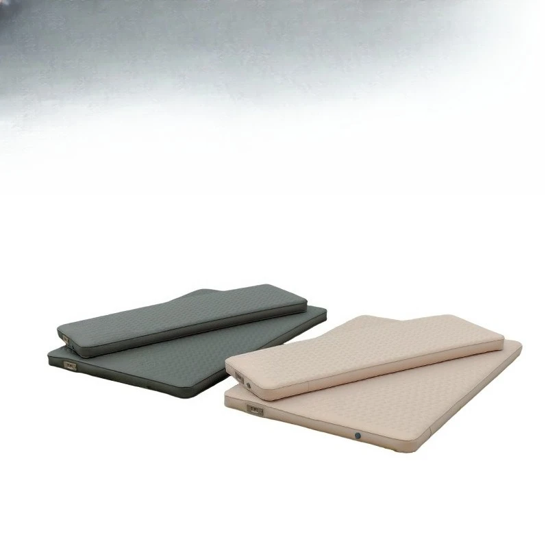 

Outdoor camping with air pump mattress automatic inflatable bed