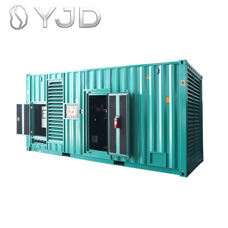 Container Silent Type Customized 1000kva Diesel Generator 50Hz 60Hz for Export with Intelligent Controller