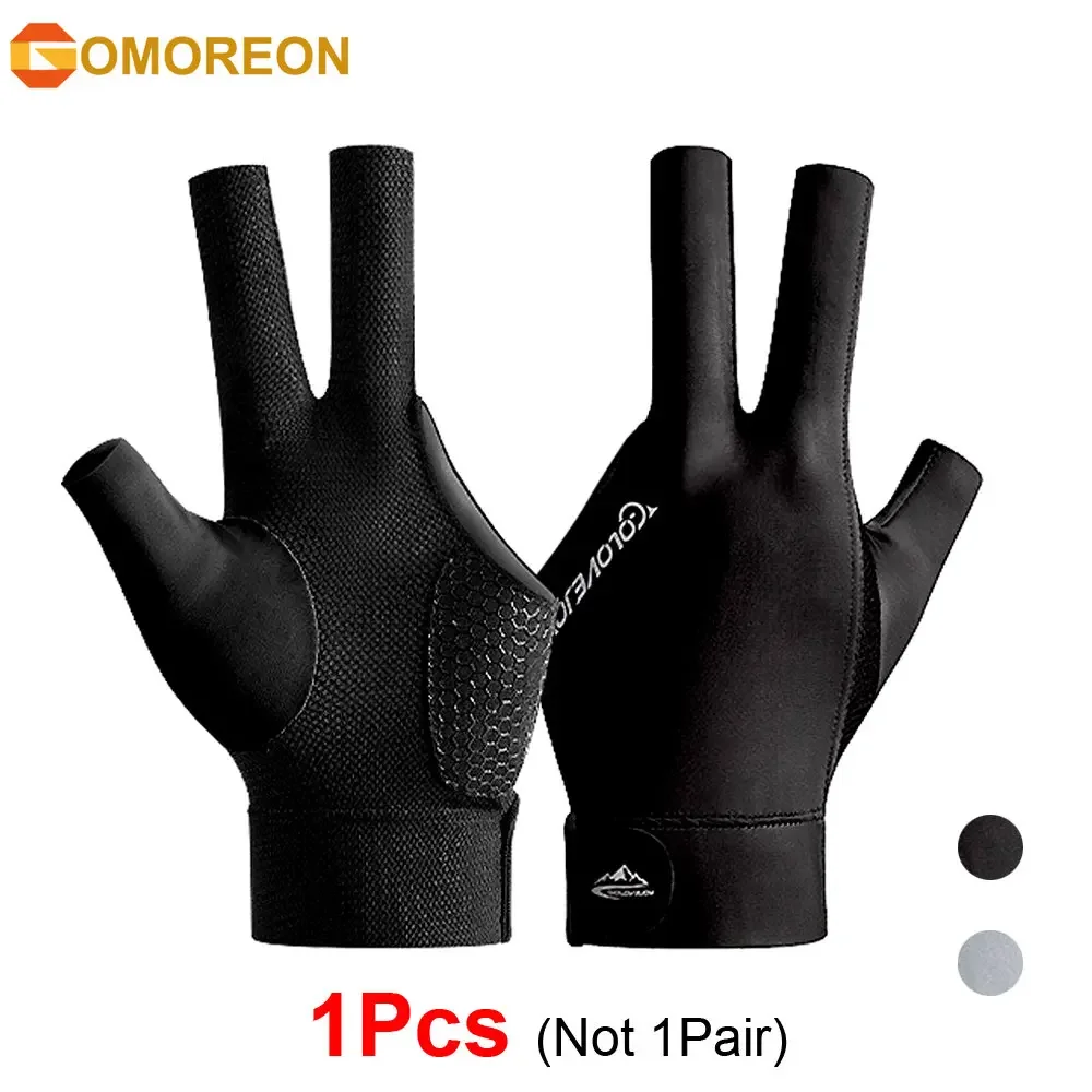 3 Fingers Pool Gloves Billiards Left Hand Shooters Snooker Cue Sport Glove Show Gloves Predator for Women Men Billiard Shooters