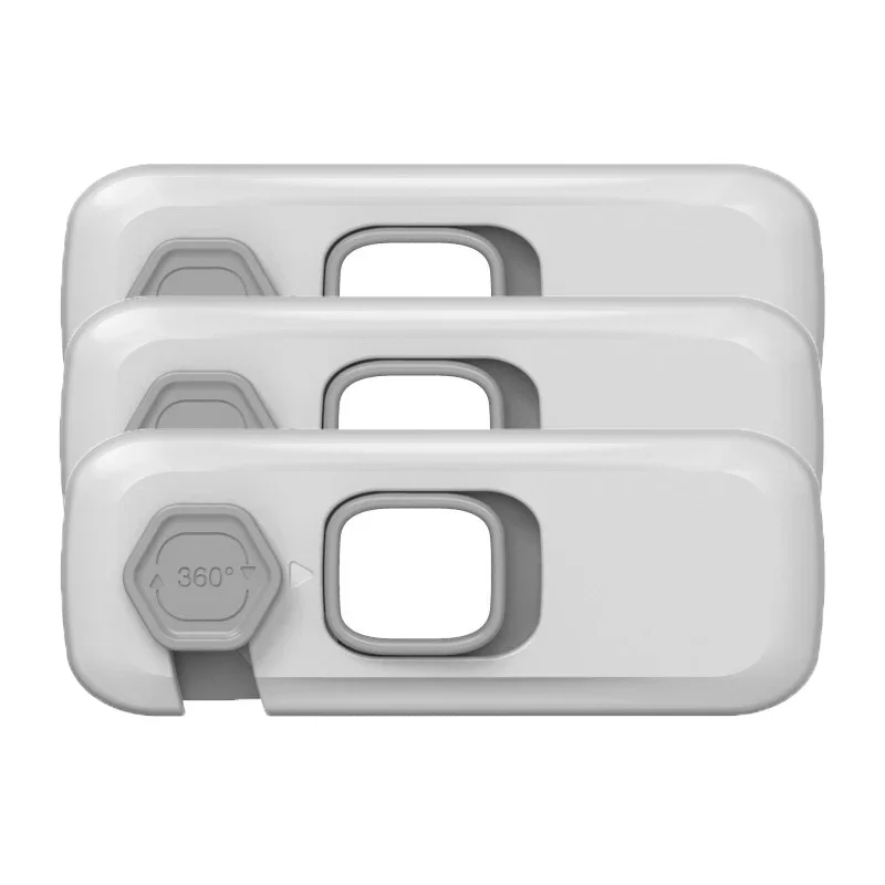 3Pcs Children Safety Locks Anti Pinch Drawer Cabinet Door Locks for Windows Refrigerator Cupboard Multifunctional Baby Proofing
