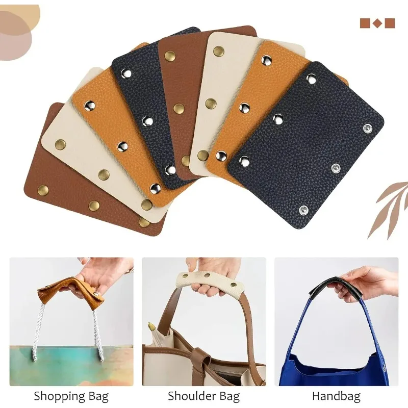Leather Handle Luggage Bag Anti-le-protection Sheath Portable Labor-saving Shopping Bag Handle Bag Handle Protective Sleeve