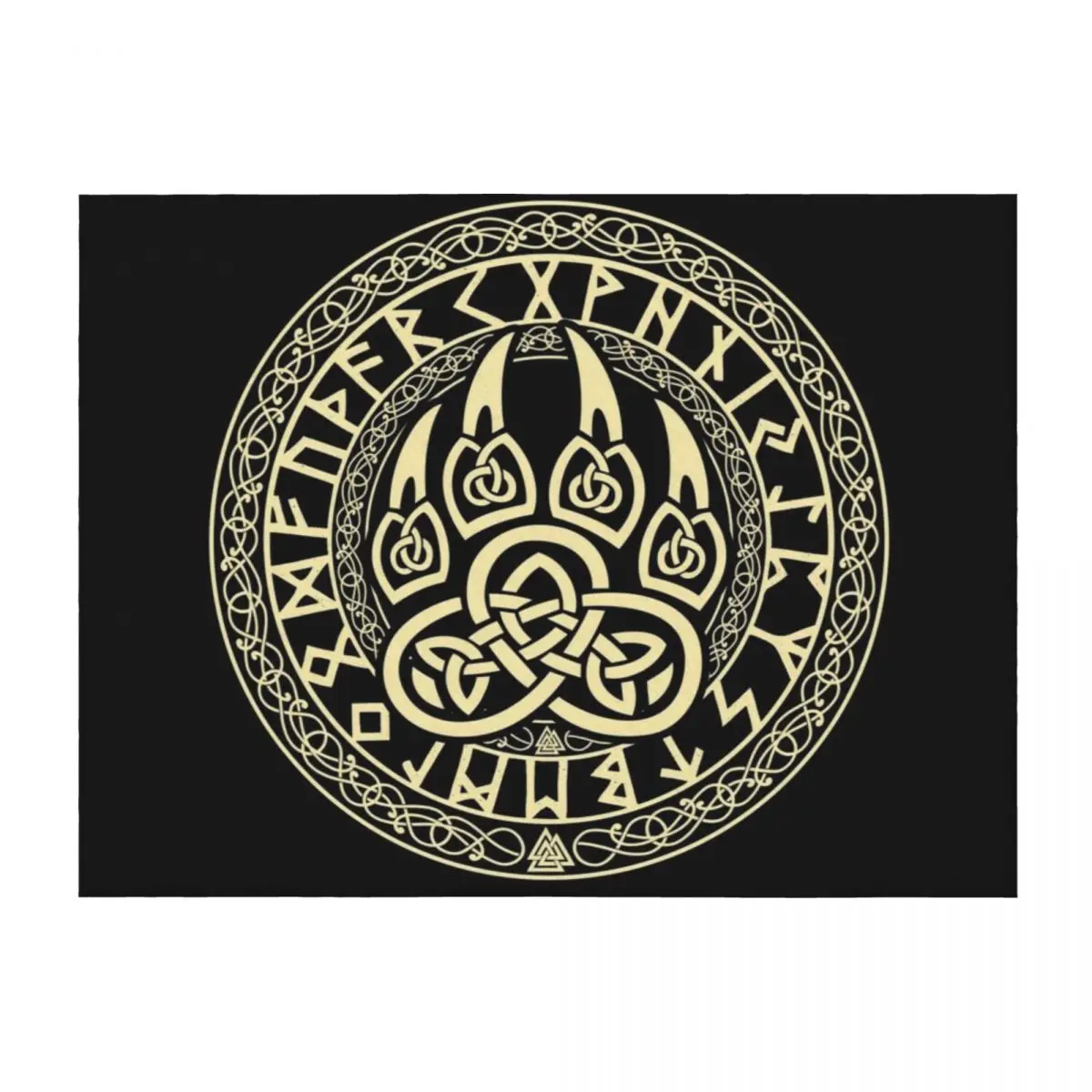 

Viking Wolf Throw Blanket Softest manga Soft Plush Plaid For Baby Blankets