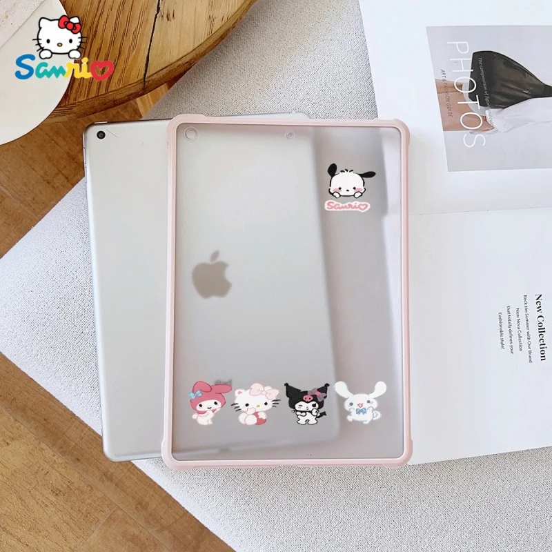 

Sanrio pattern Pink iPad Case Transparent Drop, suitable for iPad Pro 2022/2024, iPad Air 3/5, iPad Mini 6, iPad 6/10