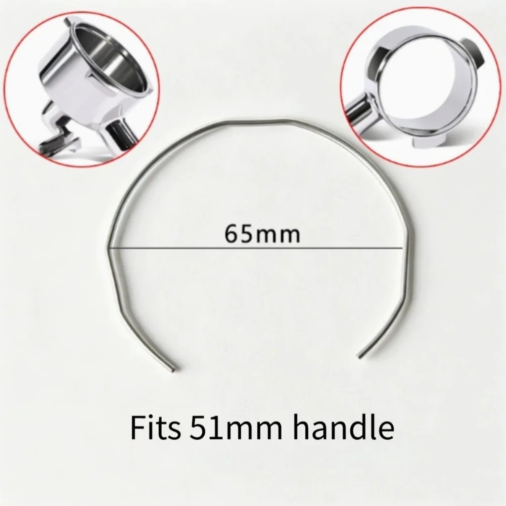 Filter Basket Retainer Portafilter Basket Spring For Daily Coffee Making Sustainable Material For 51mm Portafilter